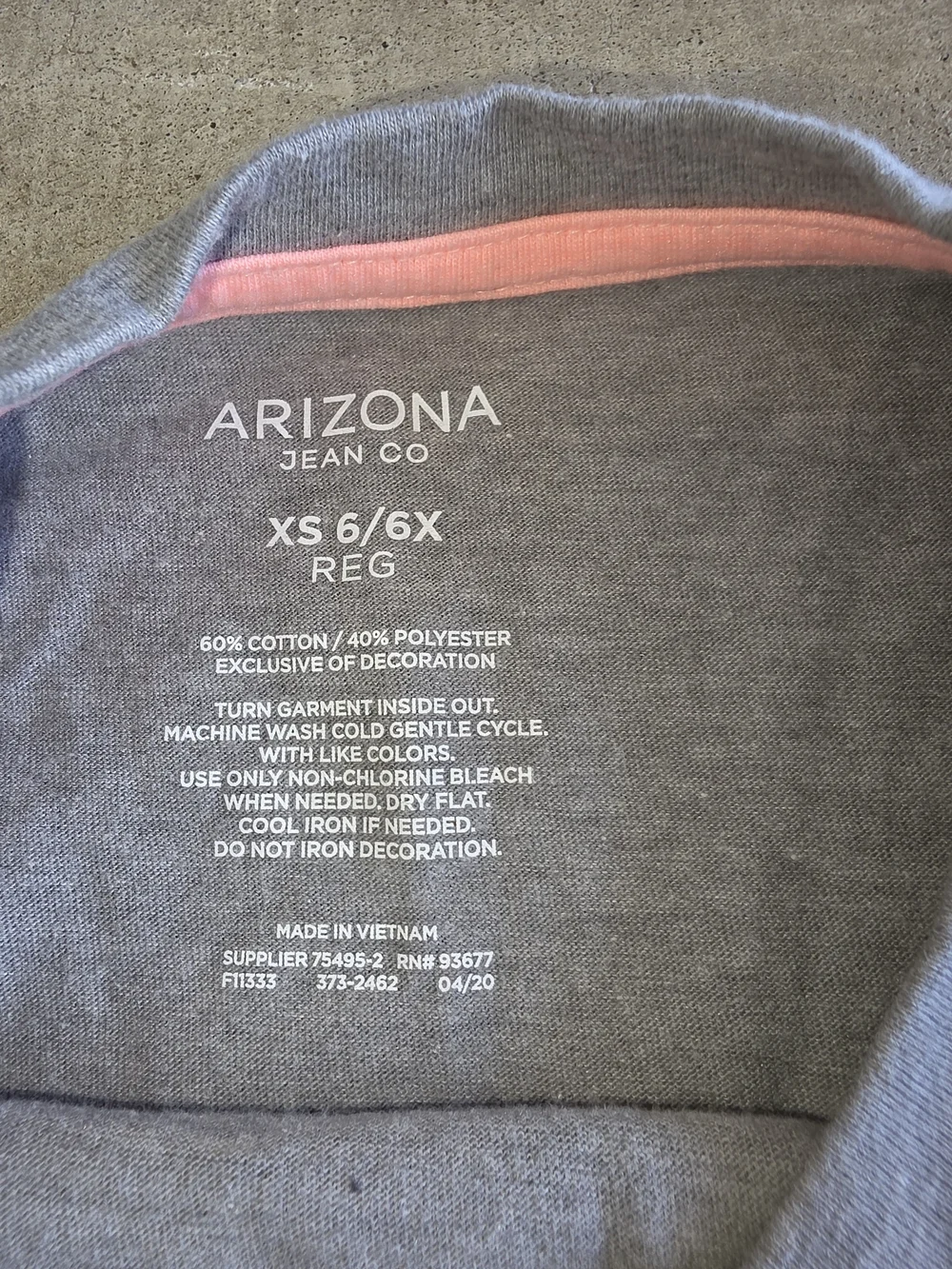 Arizona Jean Company soft grey